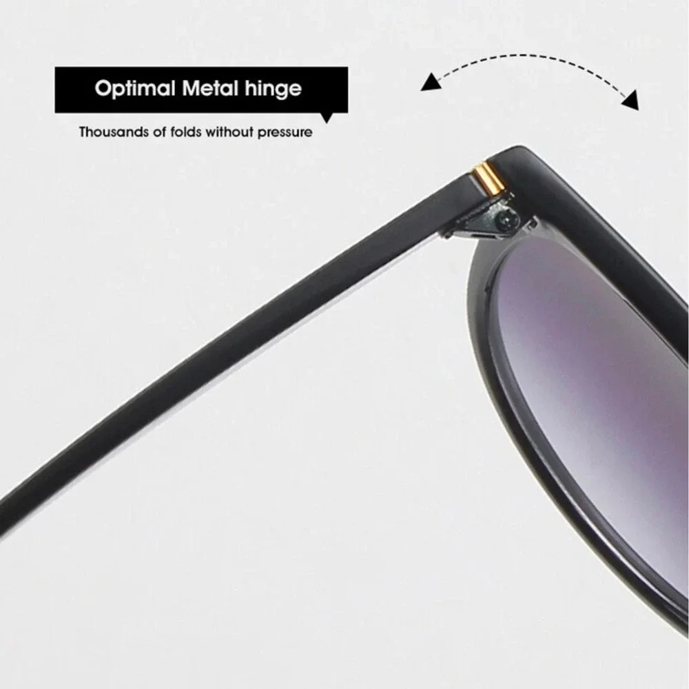 Shield Sunglasses Womens Mens OS Black New Oversized Flat Top Gradient Lenses